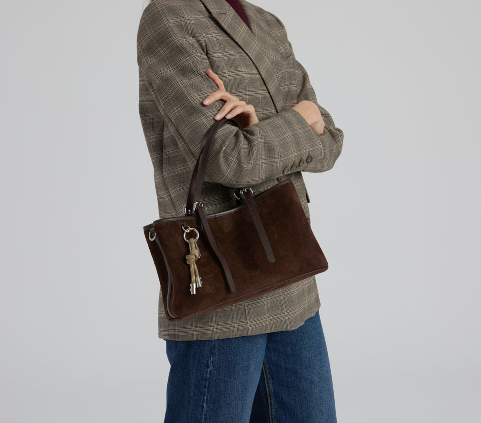 Eva Suede Coffee Bean