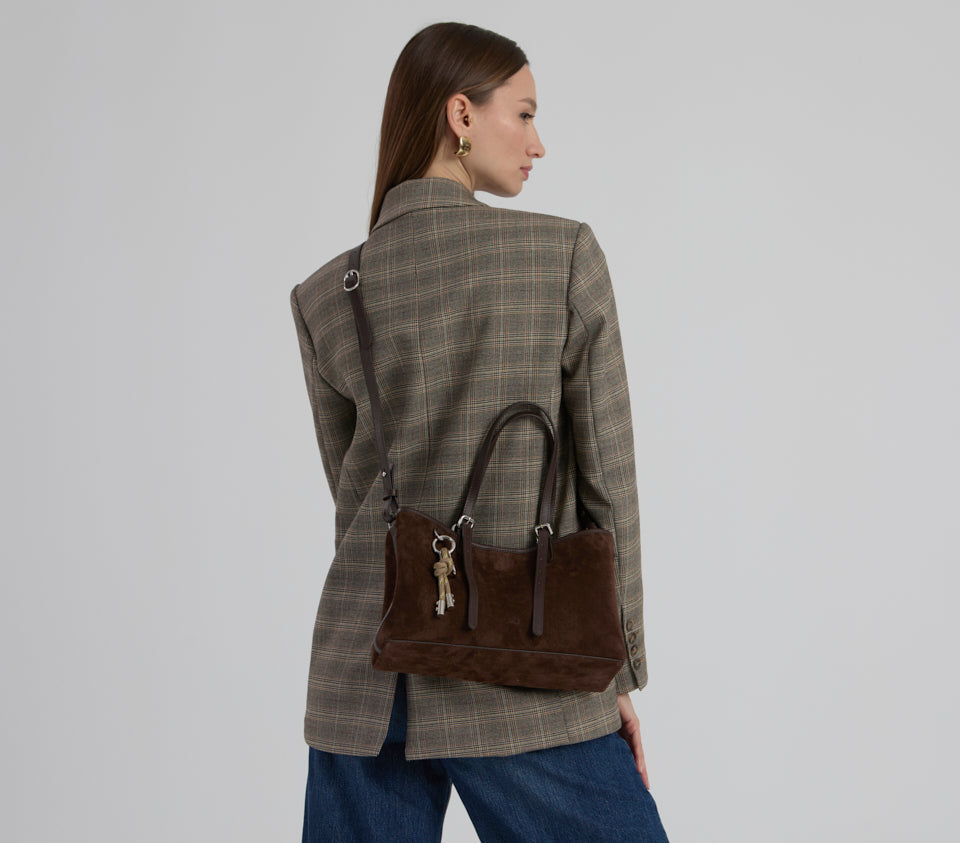 Eva Suede Coffee Bean