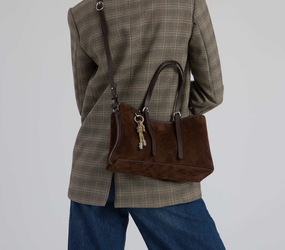 Eva Suede Coffee Bean