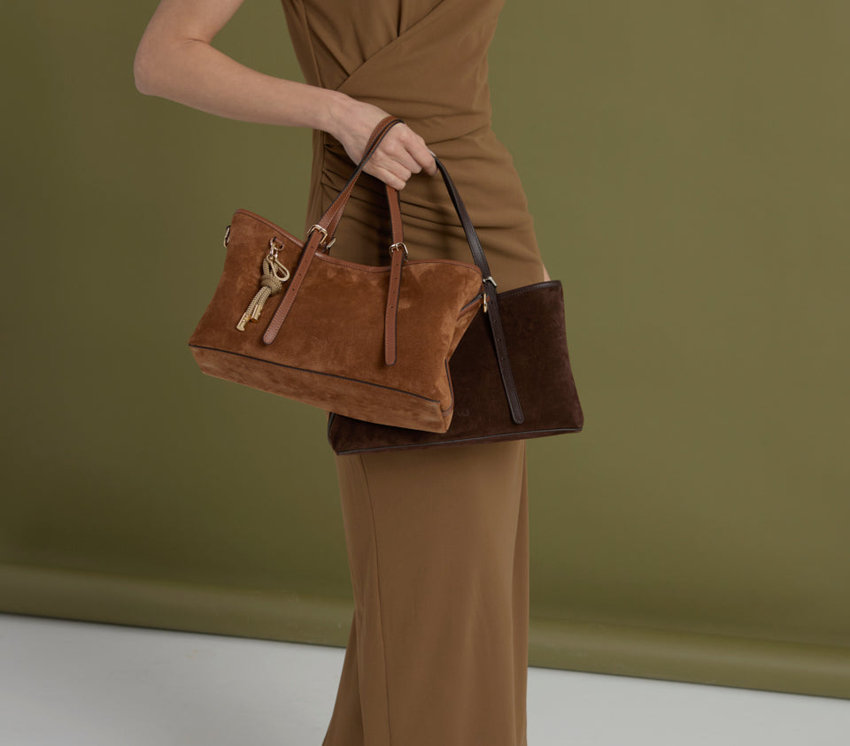 Eva Suede Caramel
