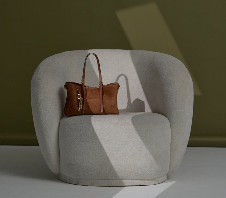 Eva Suede Caramel