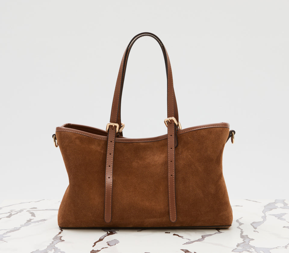 Eva Suede Caramel
