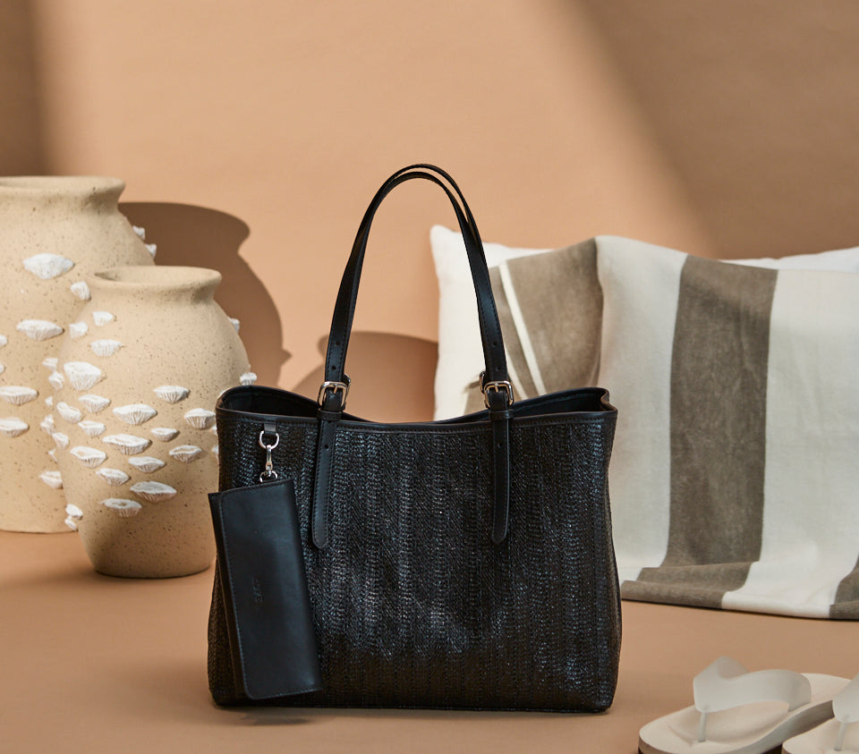 Elly Summer Tote Black