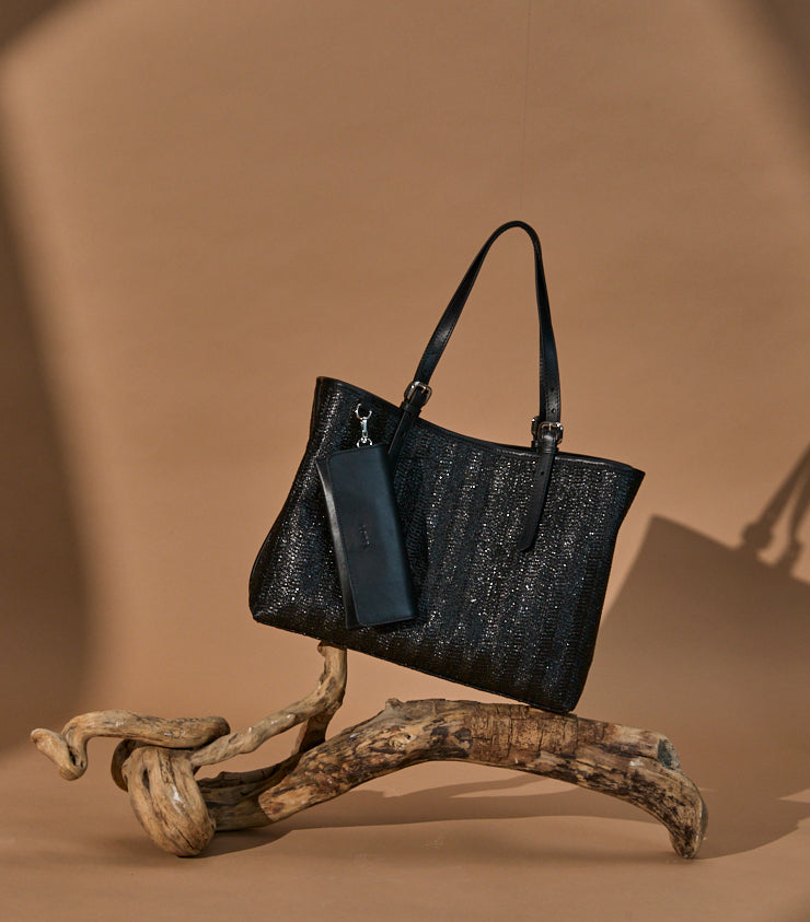Elly Summer Tote Black