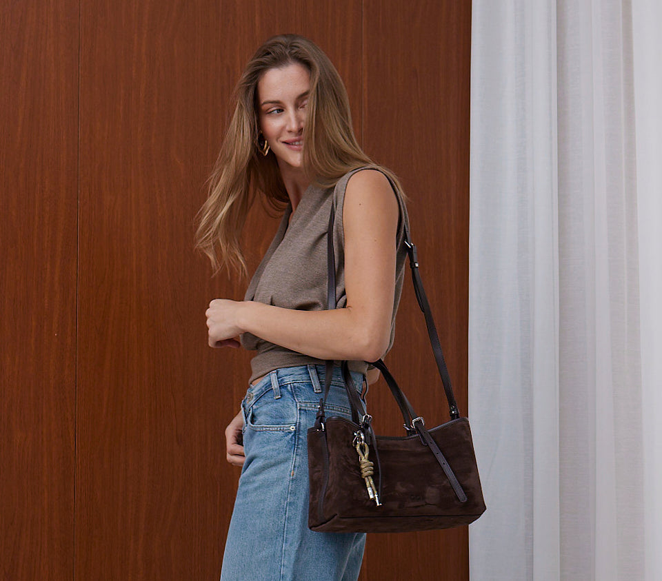 Eva Suede Coffee Bean