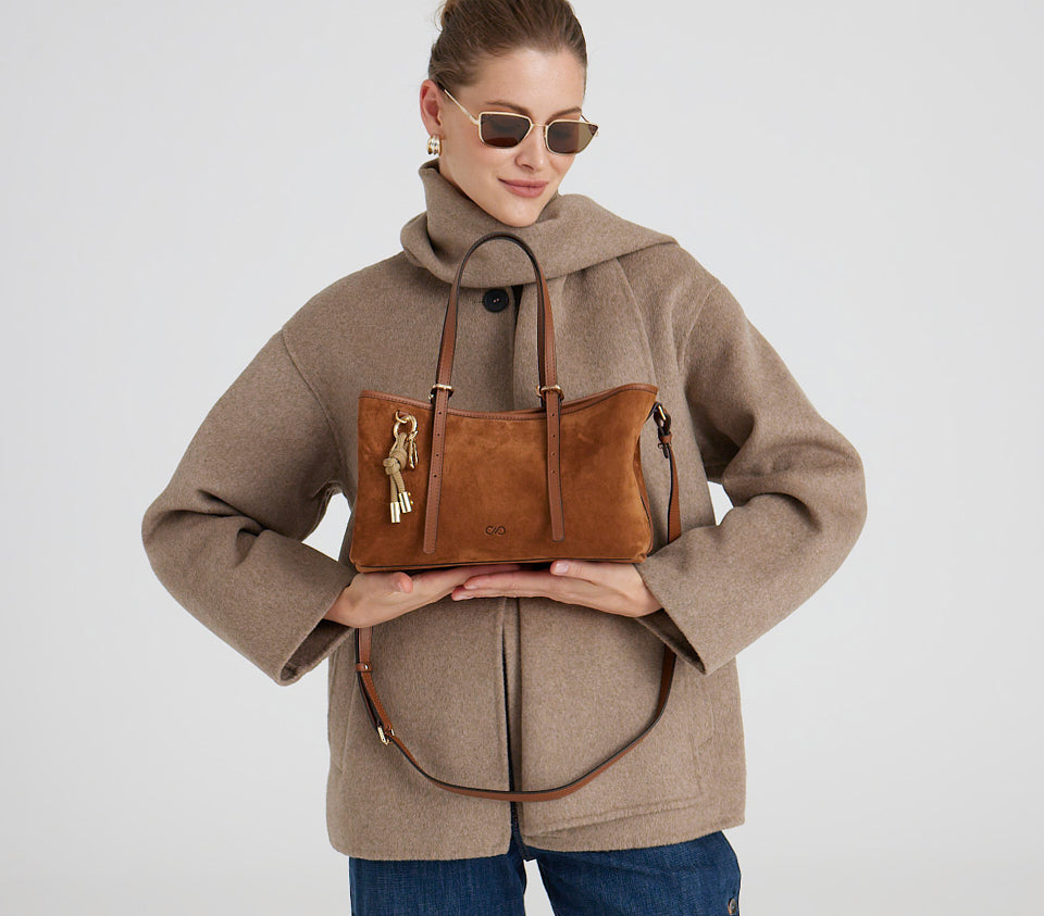 Eva Suede Caramel