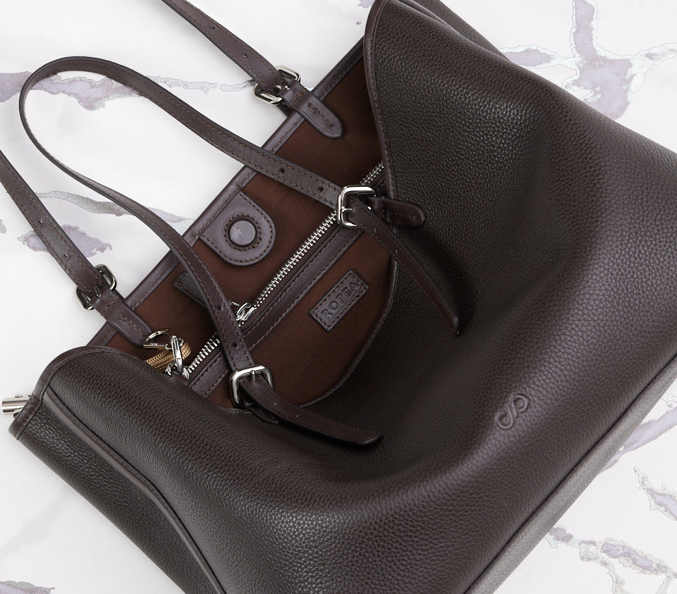 Ella Tote Dark Chocolate