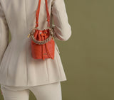 Mini Bucket Coral Red