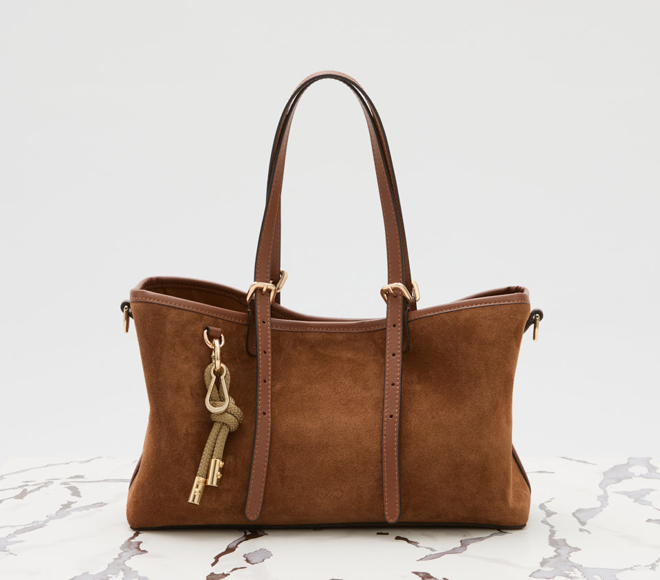 Eva Suede Caramel