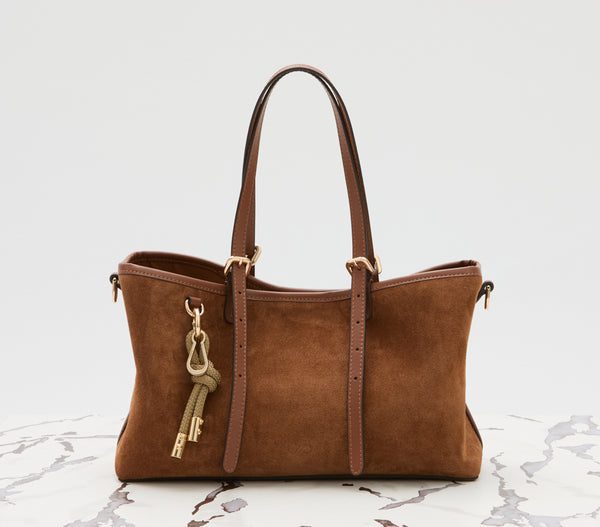 Eva Suede Caramel