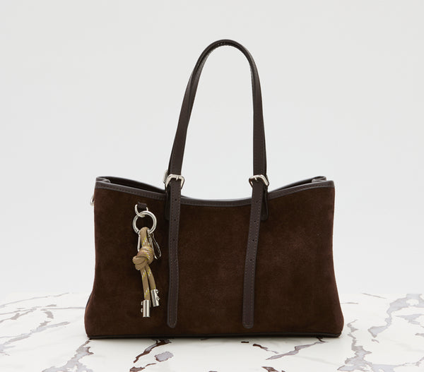 Eva Suede Coffee Bean