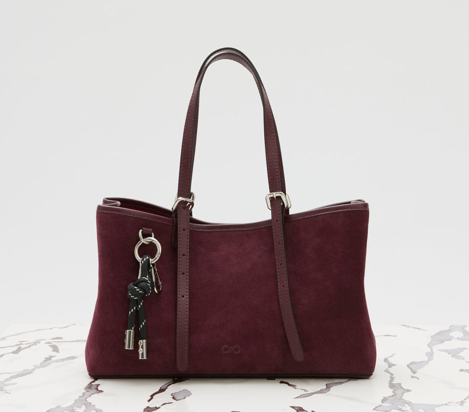 Eva Suede Dark Cherry
