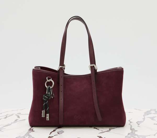 Eva Suede Dark Cherry