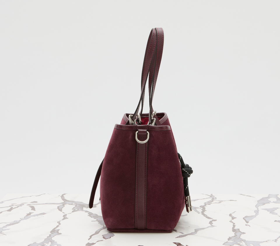 Eva Suede Dark Cherry