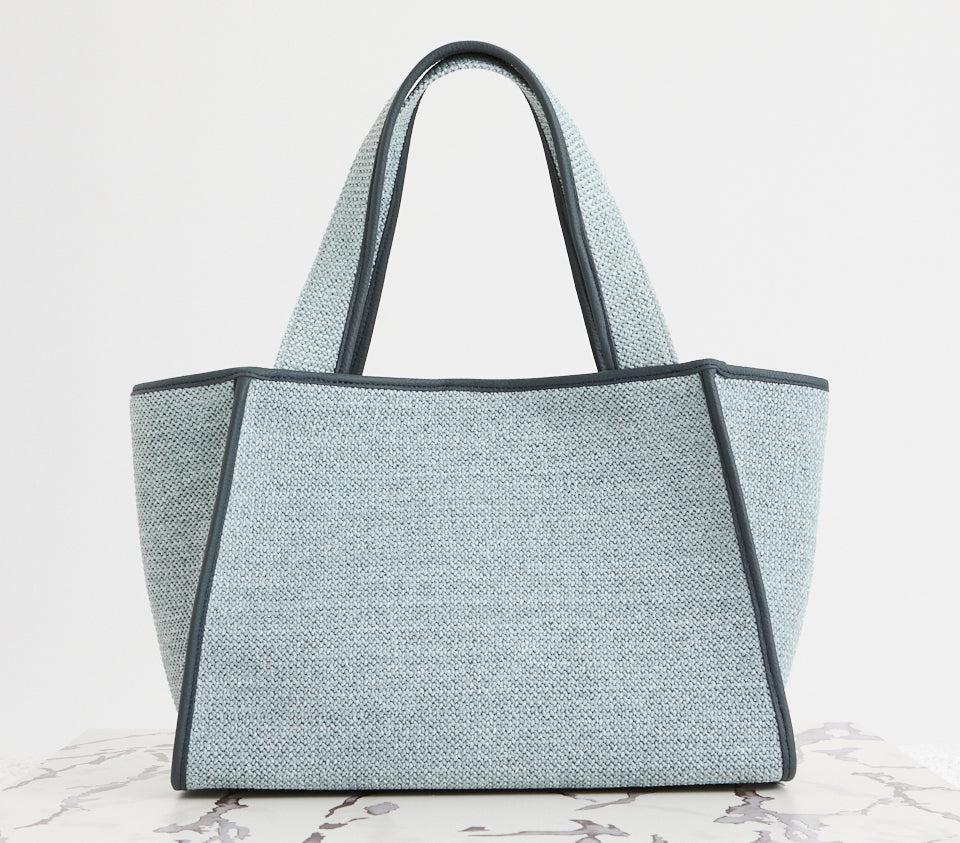 Holly Tote Straw Navy