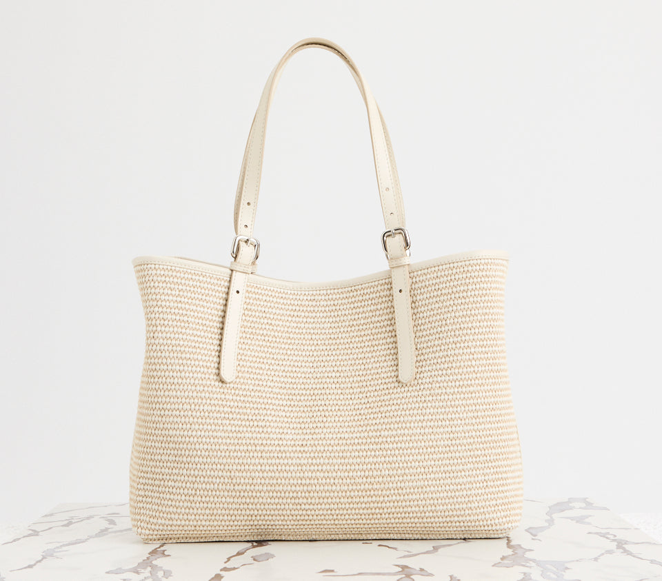 Elly Summer Tote Cream
