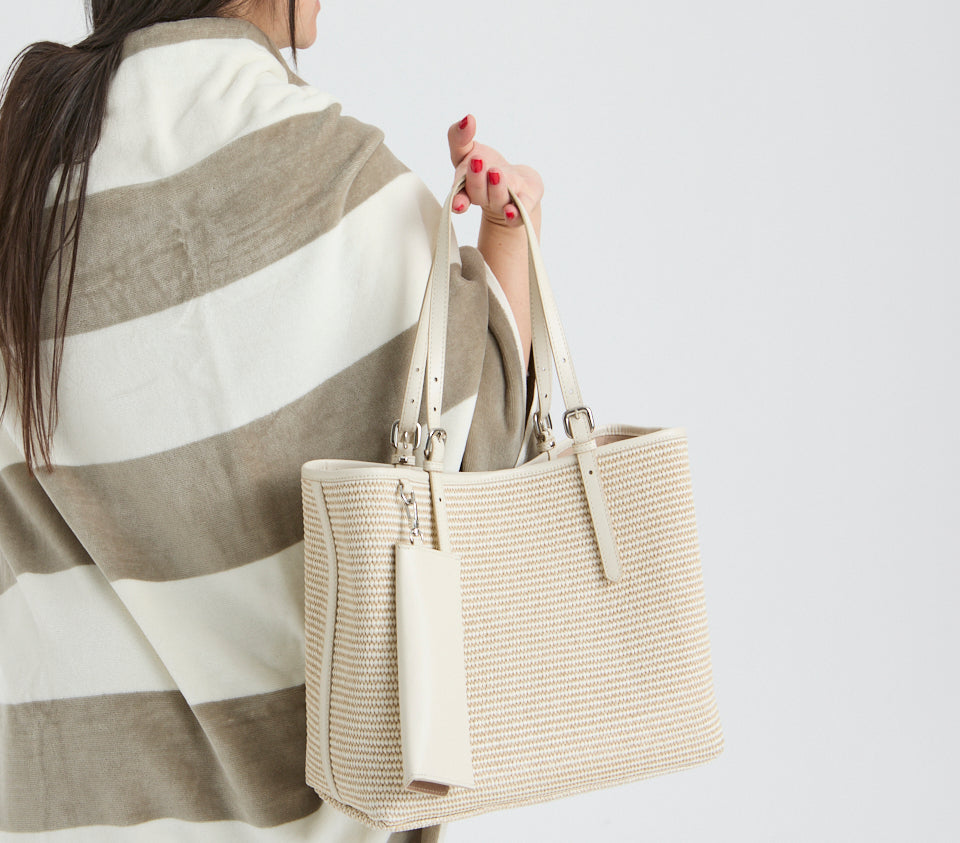 Elly Summer Tote Cream