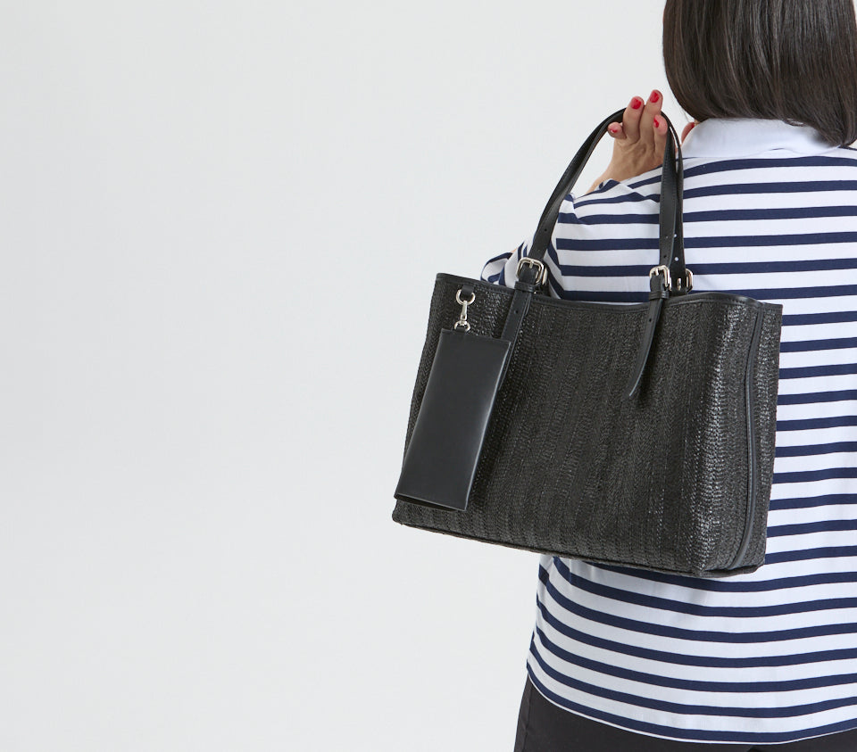 Elly Summer Tote Black