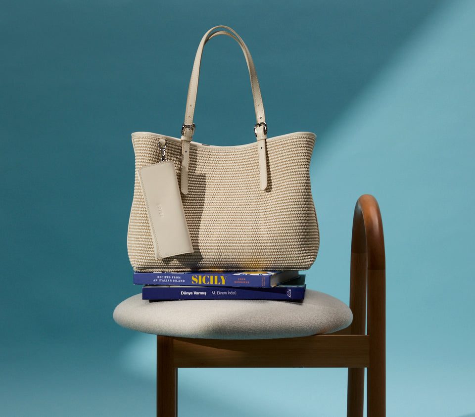 Elly Summer Tote Cream