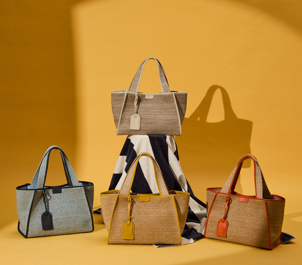 Holly Tote Straw Yellow