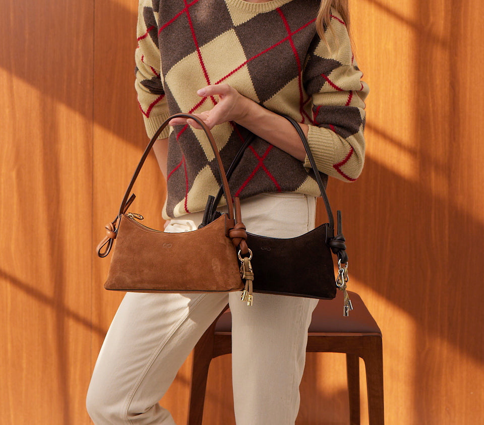 Lola Suede Coffee Bean